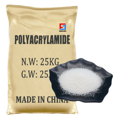 บำบัดน้ำเสียจากตะกอน Cationic Polyacrylamide Flocculant สำหรับการแยกน้ำ
