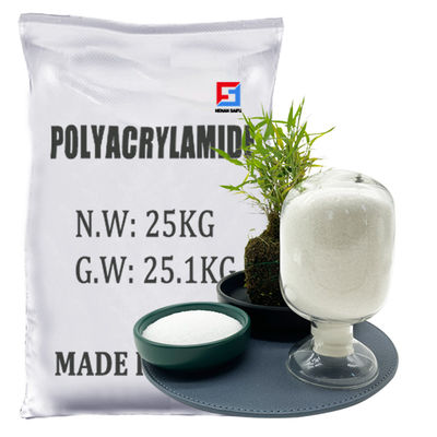 ผงโพลีอะคริลาไมด์ประจุลบโมเลกุลสูง 9003-05-8 Flocculant การบำบัดน้ำเสีย