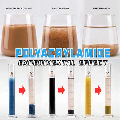 ความบริสุทธิ์ 99 PAM การบำบัดน้ำเสียด้วยสารเคมี น้ำเสียเทศบาล PAM Polymer