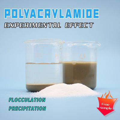 White PAM เคมีบำบัดน้ำ ISO Anionic Polyacrylamide Powder