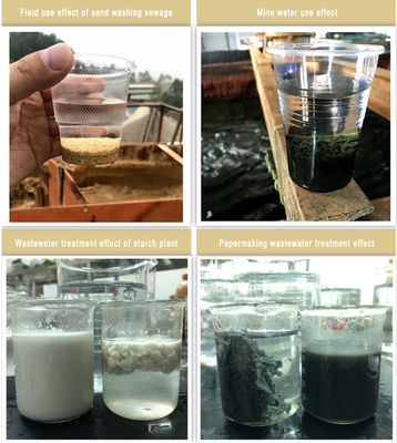 CAS 9003-05-8 เคมีบำบัดน้ำ Polyacrylamide Flocculant Anionic