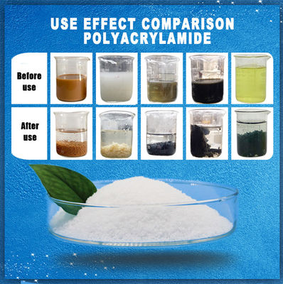 CAS 9003-05-8 เคมีบำบัดน้ำ Polyacrylamide Flocculant Anionic