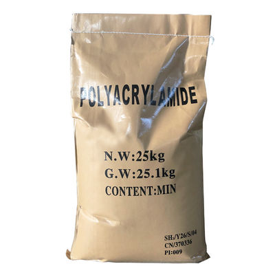 Anionic polyacrylamide pam apam ที่มีน้ำหนักโมเลกุลสูงสำหรับโรงงานล้างทราย